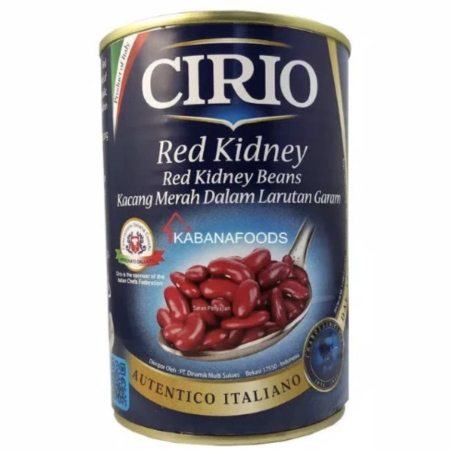 

Cirio Red Kidney Beans Kemasan Kaleng