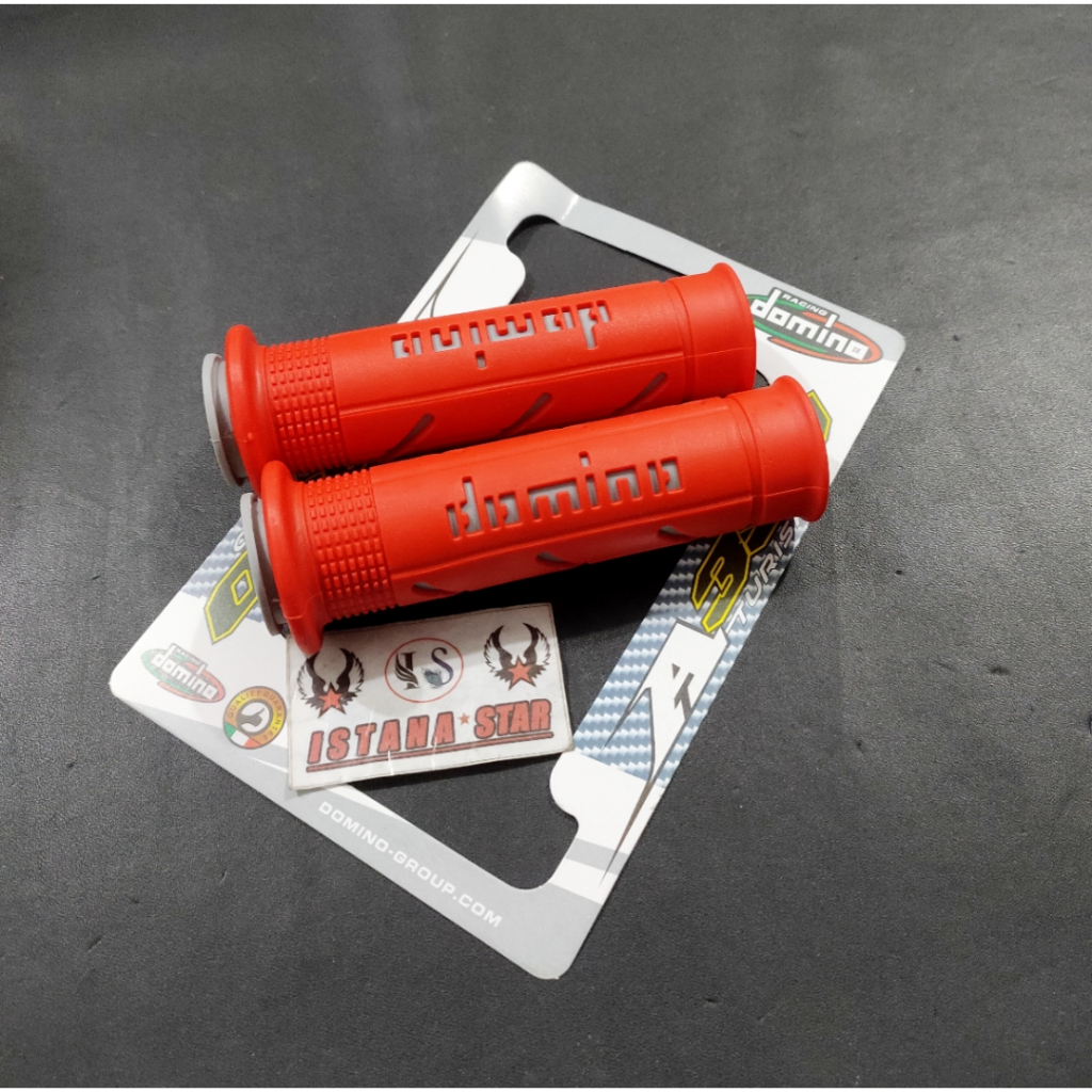 HANDGRIP DOMINO ITALY WARNA UNIVERSAL - GRIP MOTOR MIO BEAT AEROX NMAX PCX MIO J DLL