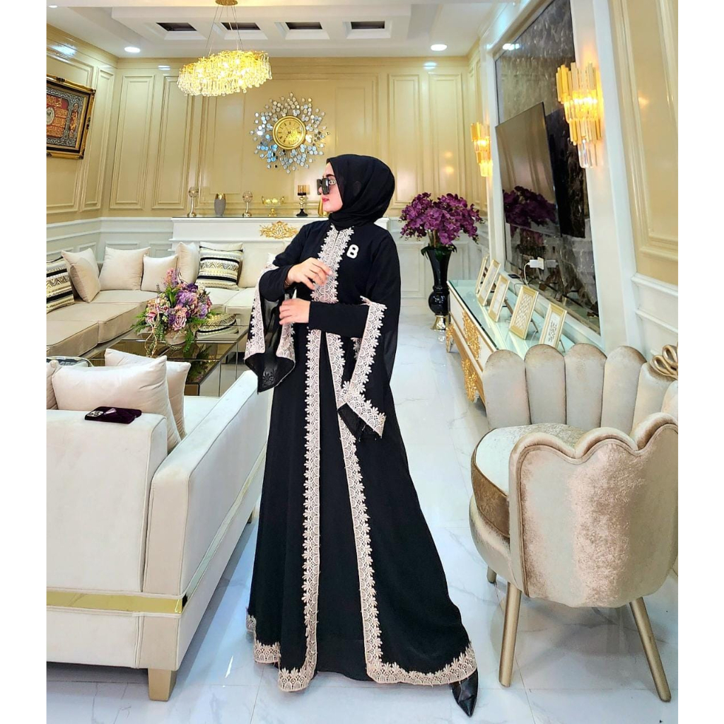 KAFTAN AIMAR RENDA POLOS PREMIUM