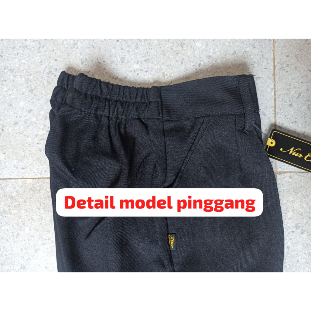 Celana kerja Highwaist resleting PROMO CUCI GUDANG - Warna RANDOM