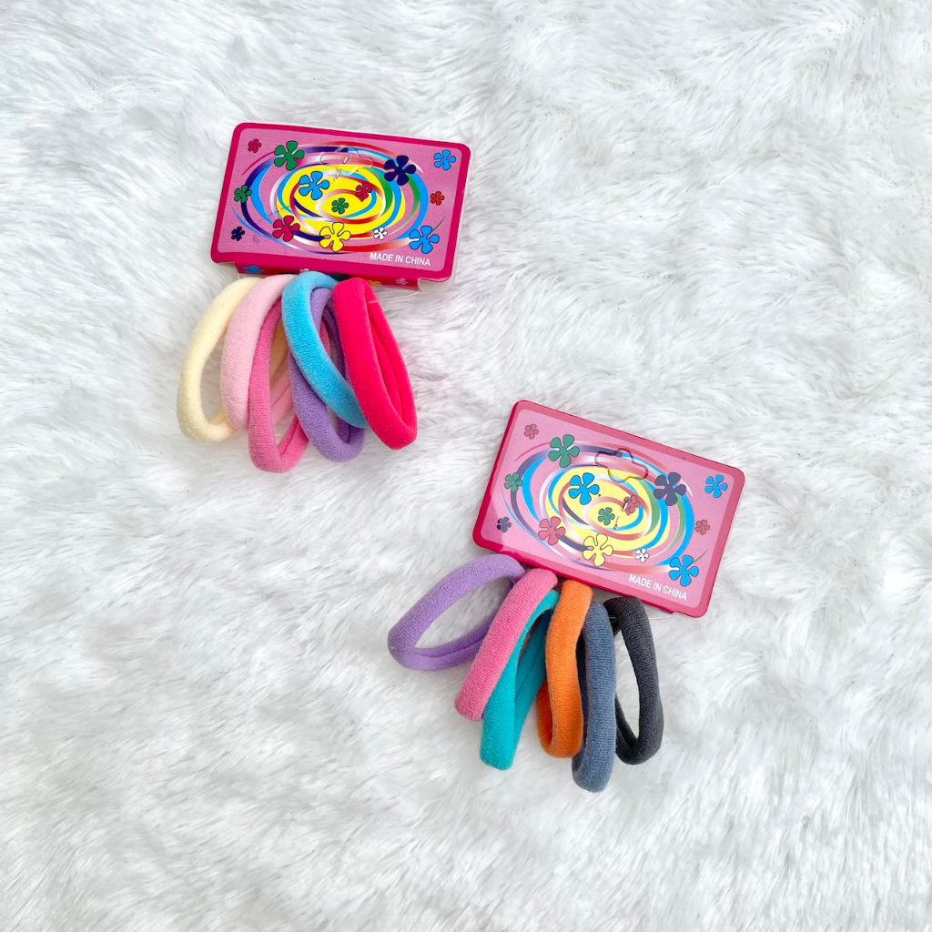 KUNCIR RAMBUT anak dan dewasa motif polos