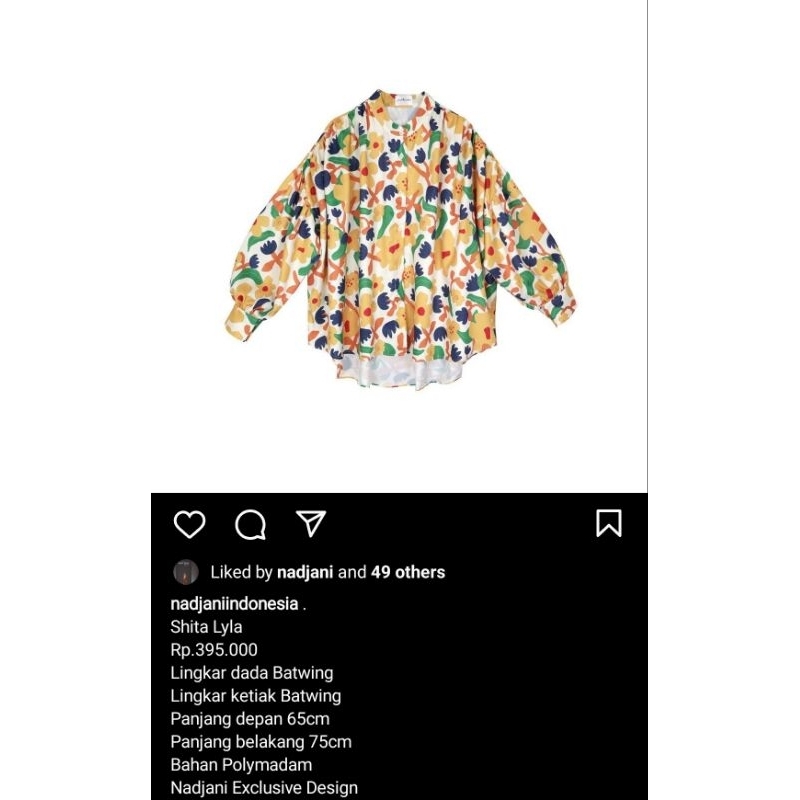 preloved shita lyla nadjani