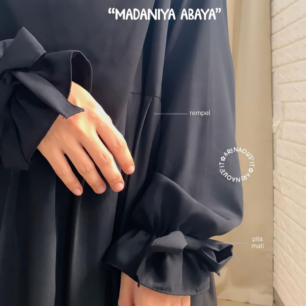 ABAYA MADANIYAH BY ARUNAOUTFIT