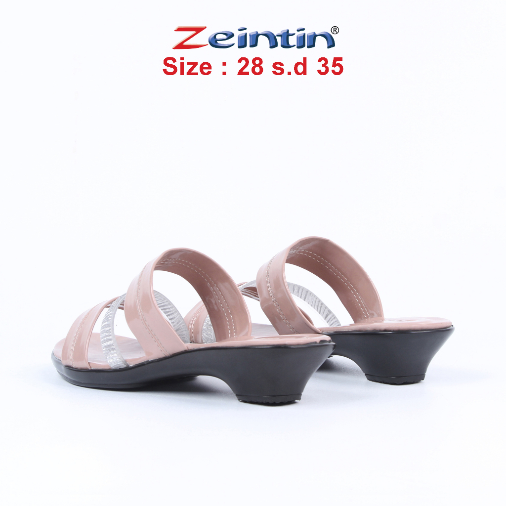 Zeintin - Sandal Anak Wanita/Perempuan Sendal Anak Terbaru  Sandal Flat Kasual Formal Original Zeintin TS