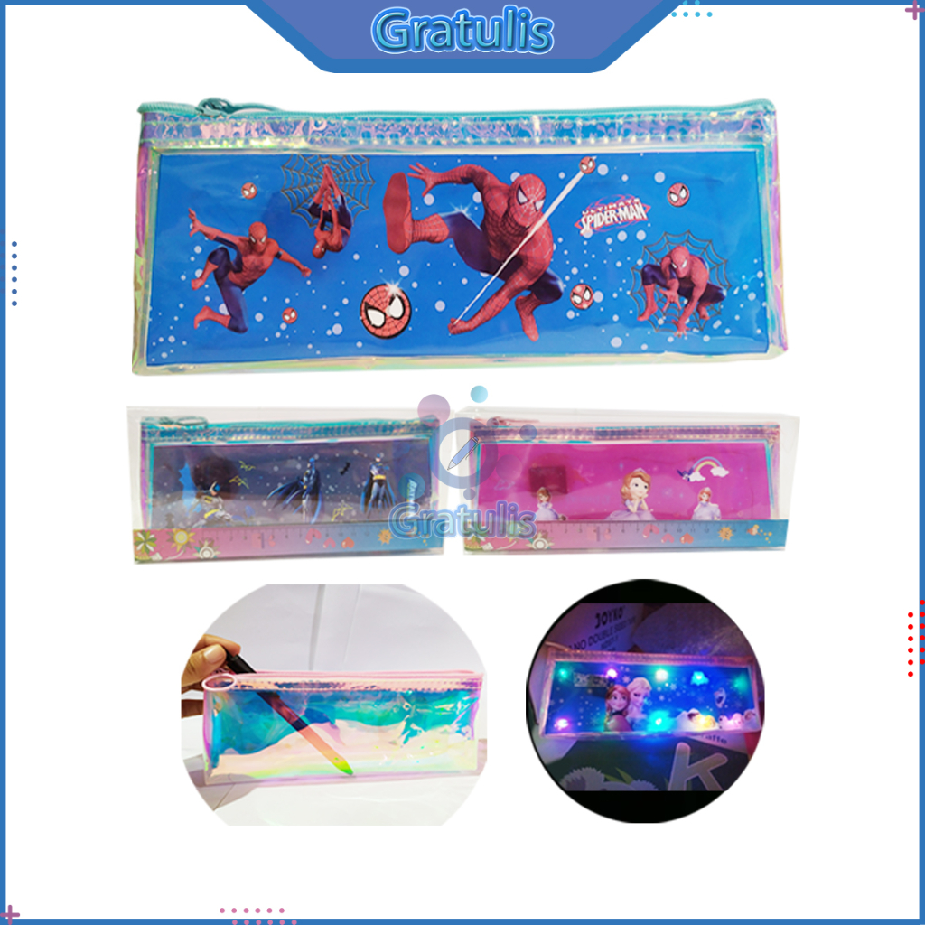 

TEMPAT PENSIL LAMPU KARAKTER / CASE PENCILS [NO.203] / KOTAK PINSIL ANAK LUCU TK SD / TEPAK WADAH ALAT TULIS PEREMPUAN DAN LAKI-LAKI