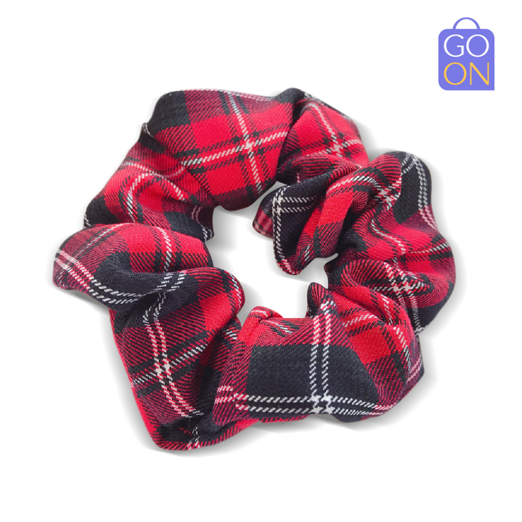 GO ONLINE Scrunchie - Kunciran Ikat Rambut Korea Cepol Hijab / Jilbab [ Gratis Ongkir / Cod ]