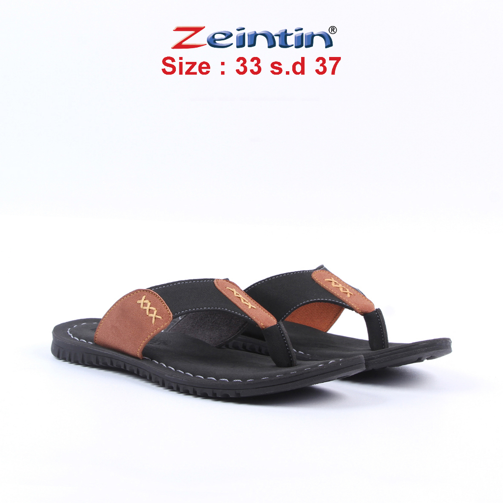 Zeintin - Sandal Anak Tanggung Sendal Laki Selop Gesper Laki - Laki Sandal Sehari - Hari Terbaru Hand Made Zeintin IN