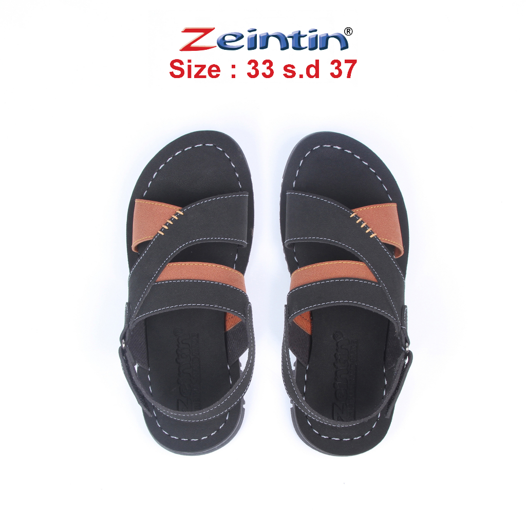 Zeintin - Sandal Anak Laki-Laki Kulit Sendal Anak Terbaru  Sendal Selop Anak Sandal Kasual Formal Zeintin | IN