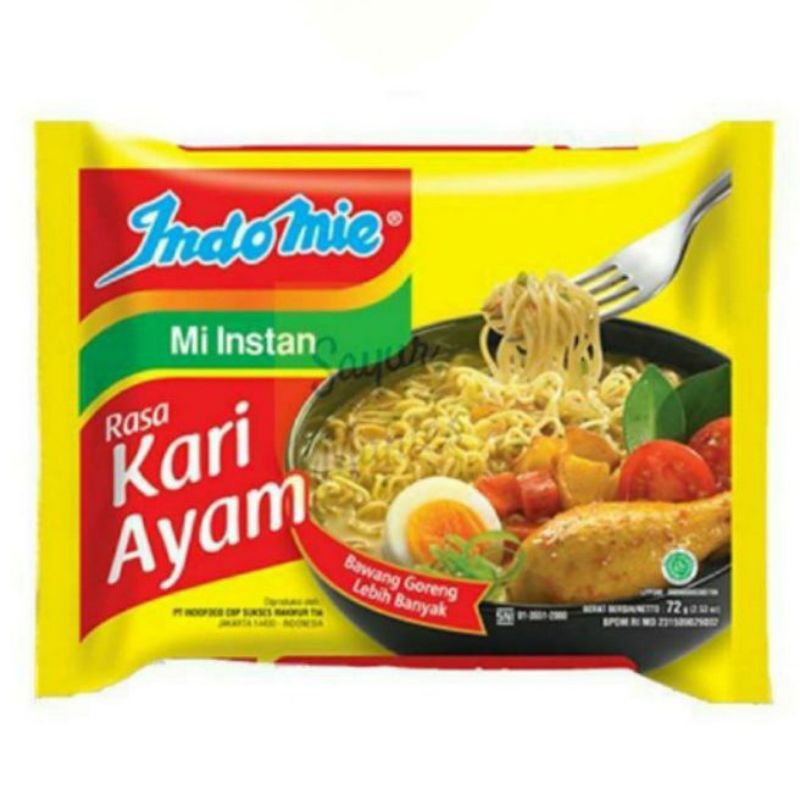 

INDOMIE KARI AYAM MIE KUAH