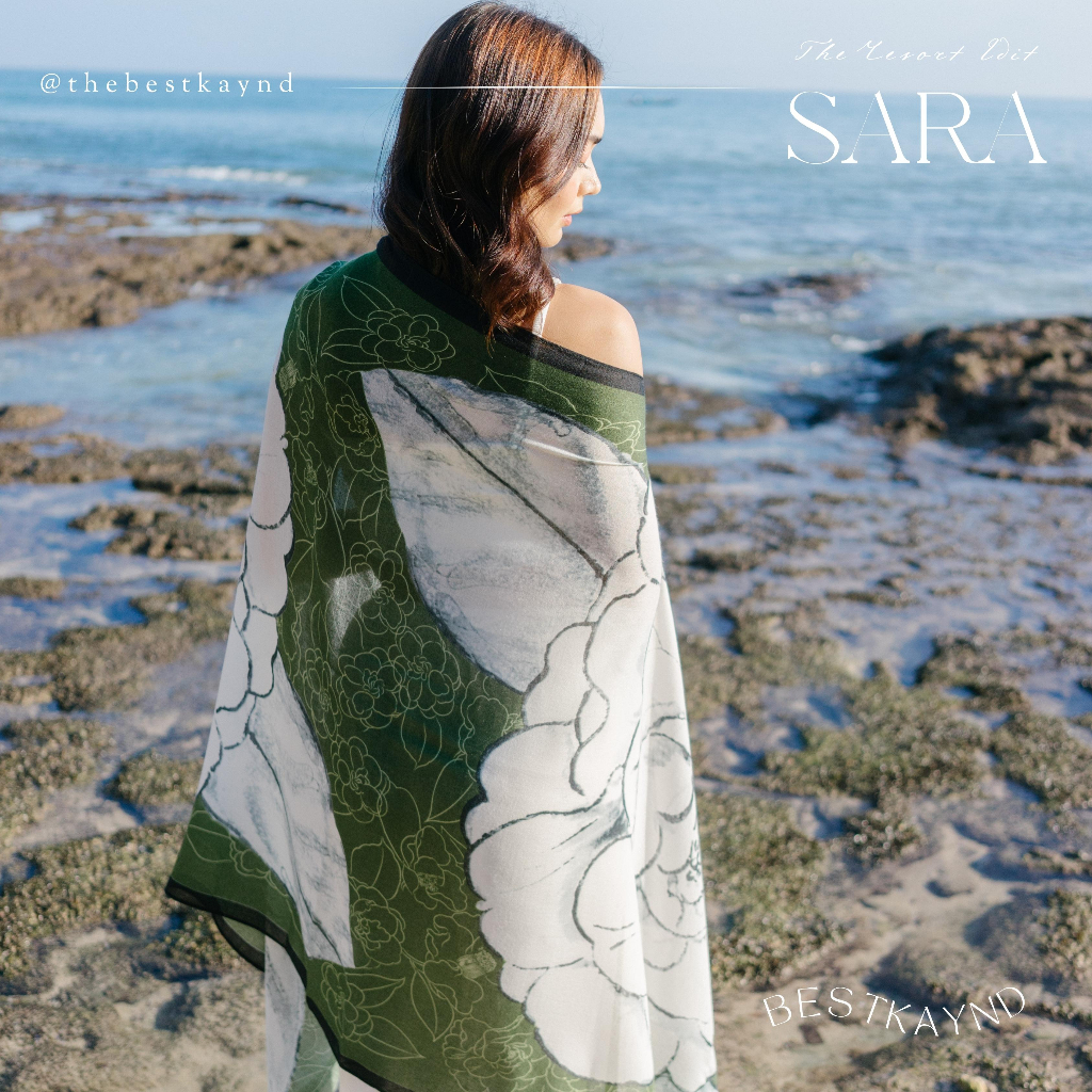 Sara Shawl The Resort Edit by The Best Kaynd