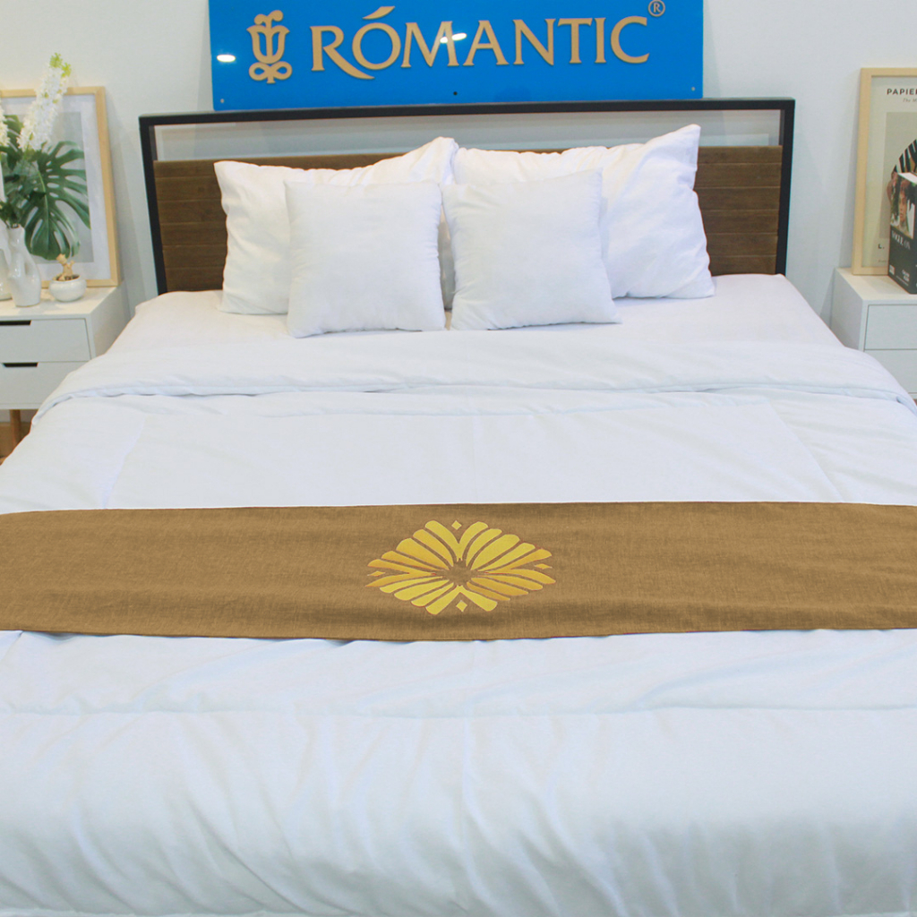 Bed Runner / Selendang kasur Chocolate by ROMANTIC standard Hotel minimalis