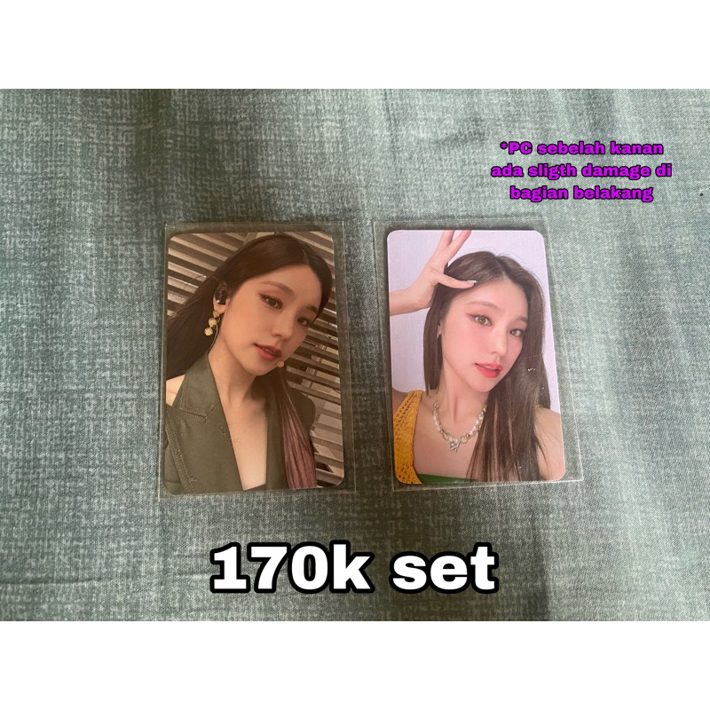 photocard pc Yeji lucky draw ktown ld checkmate