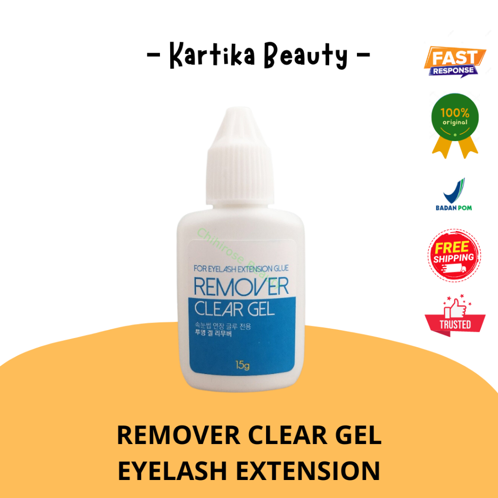 EYELASH EXTENSION GLUE REMOVER CLEAR GEL