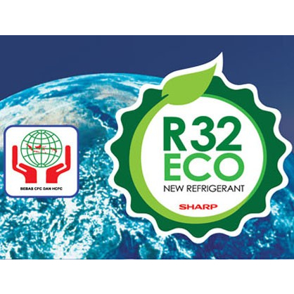 Sharp AC 1PK Standart R32 AH-A9ZEY Free Aksesoris Original Sharp