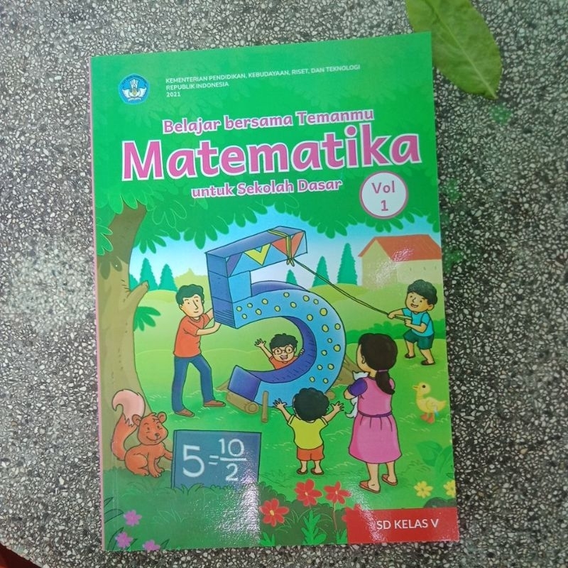 

Buku pelajaran Matematika SD kelas 5 vol 1 kurikulum merdeka