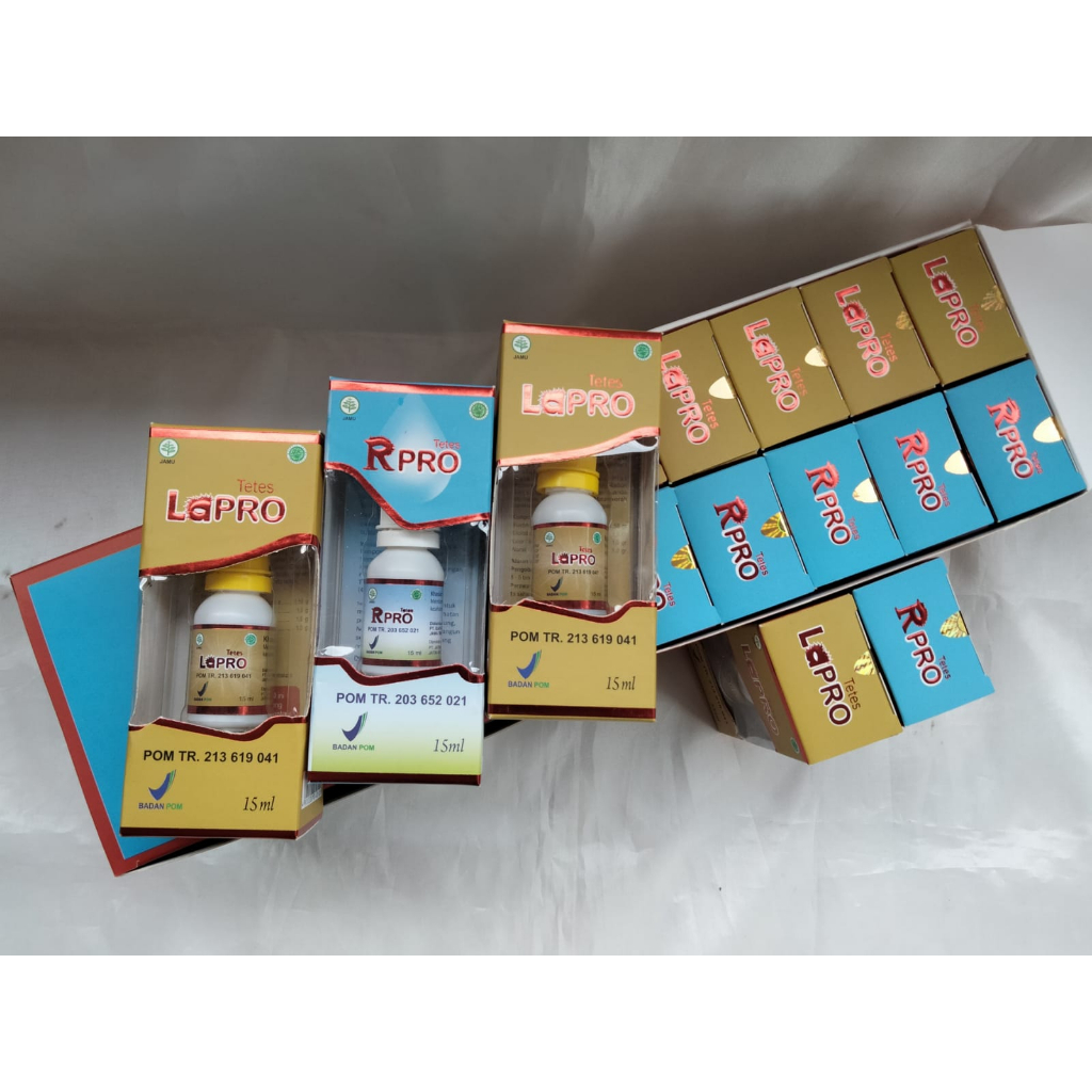 Paket ekonomis super hemat JAMU TETES R PRO &amp; LA PRO