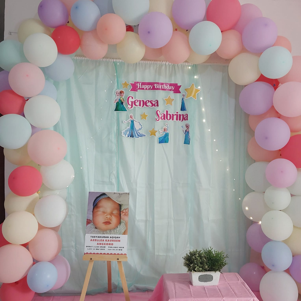 Bens Farm - Paket Dekorasi Aqiqah Gold