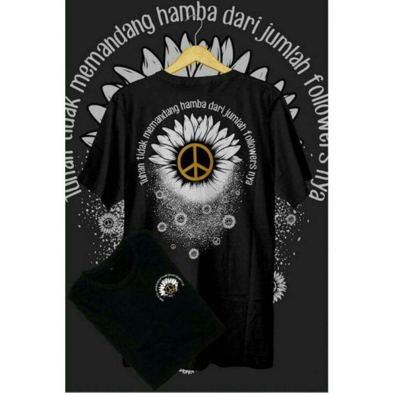 KAOS PLURALISME BAJU PLURALISME AGAMA SUN FLOWERS