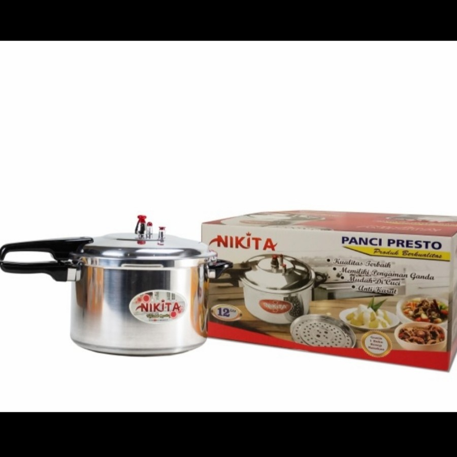 [ORIGINAL] Panci Presto 12 Liter Nikita 28cm