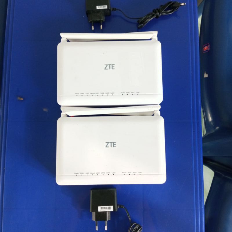 ONT ZTE V5 F670L PORT BIRU