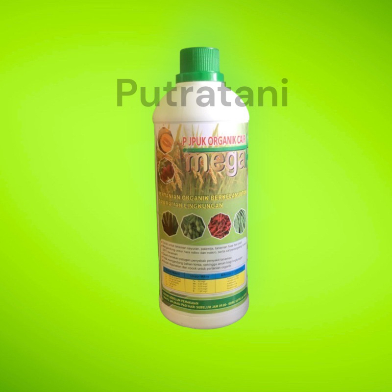 pupuk organik cair MEGARHIZO 1liter