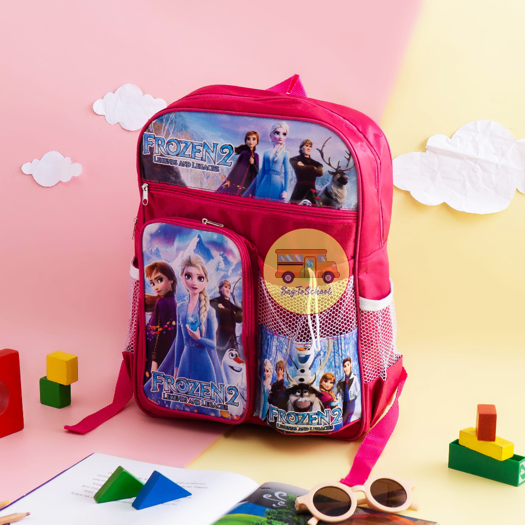 Tas Anak Ransel Fashion Sekolah Anak Perempuan PAUD TK SD MIXUE,PONY,LITTLE PONY,FROZEN DAN LOL