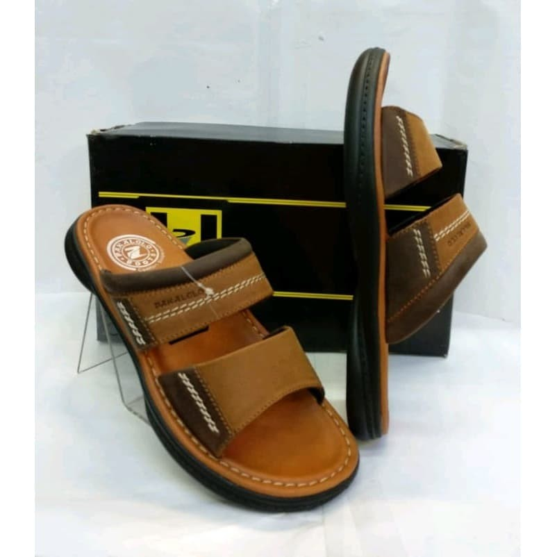 SANDAL CASUAL PRIA PAKALOLO N0875 SANDAL KULIT PRIA ORIGINAL