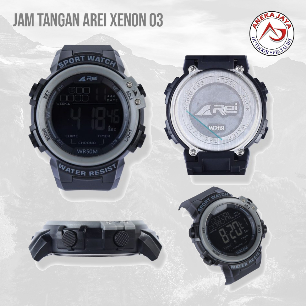 JAM TANGAN DIGITAL AREI XENON 03