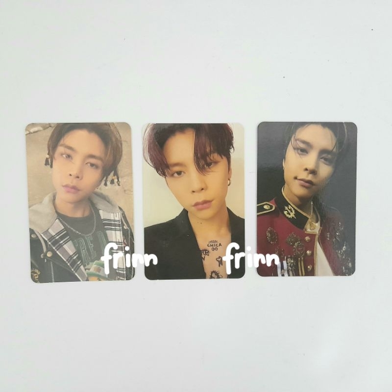 BOOKED photocard pc johnny punch 2nd player, punch 1st player, neozone n ver