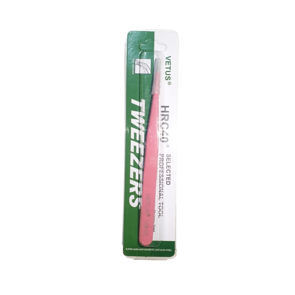 NEW PINSET VETUS TWEEZER BENGKOK LURUS- BIASA