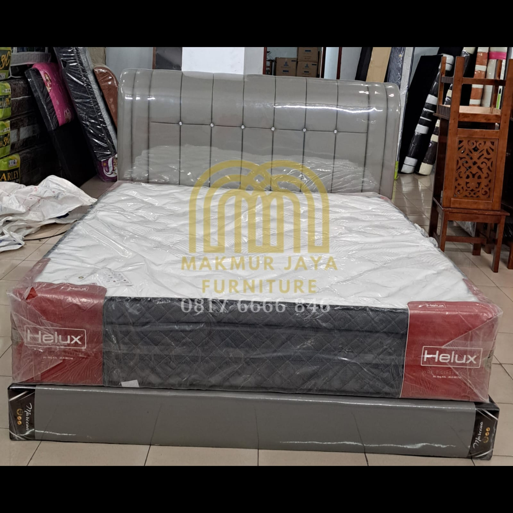 Spring Bed Helux Vinka 180 cm x 200 cm Garansi 15 Tahun