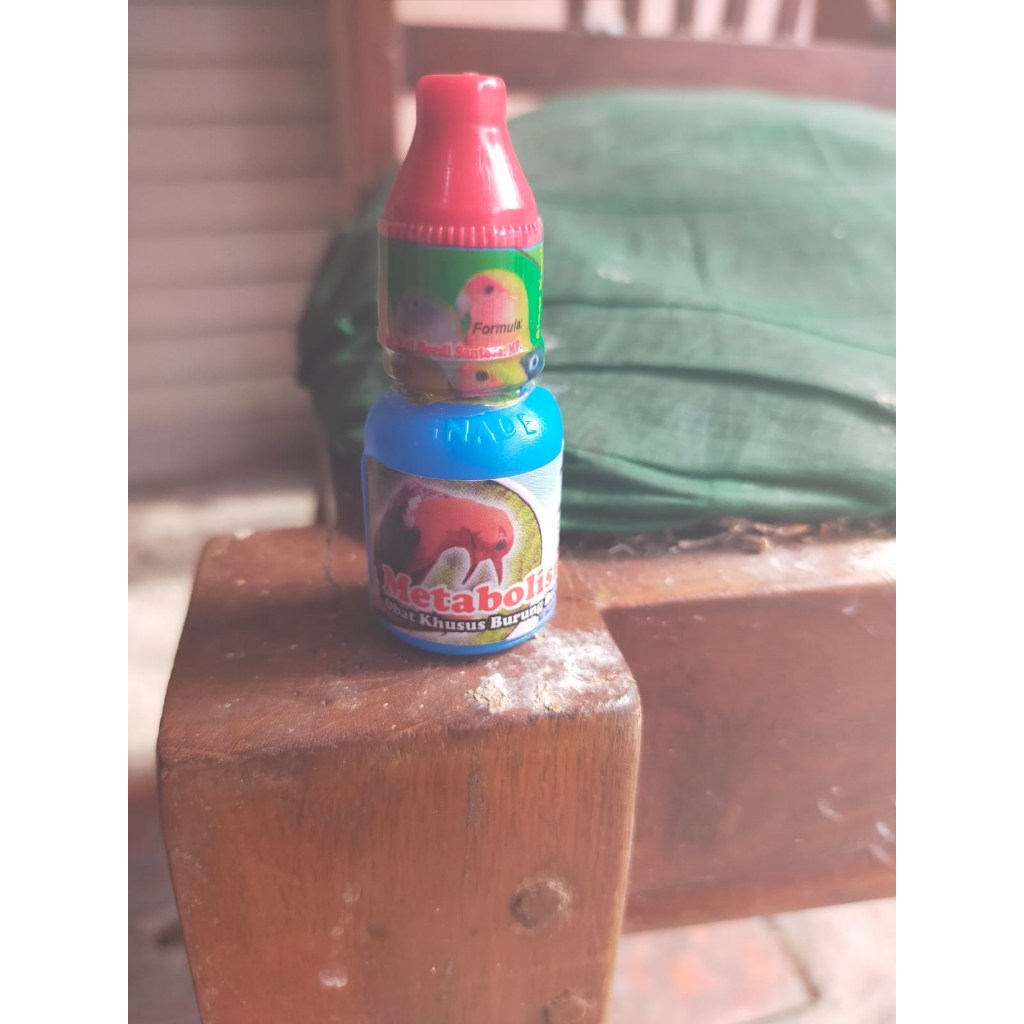 Metabolis dr edy vitamin PENGGACOR burung pleci lovebird kenari sogok ontong Kolibri Kacer murai dll