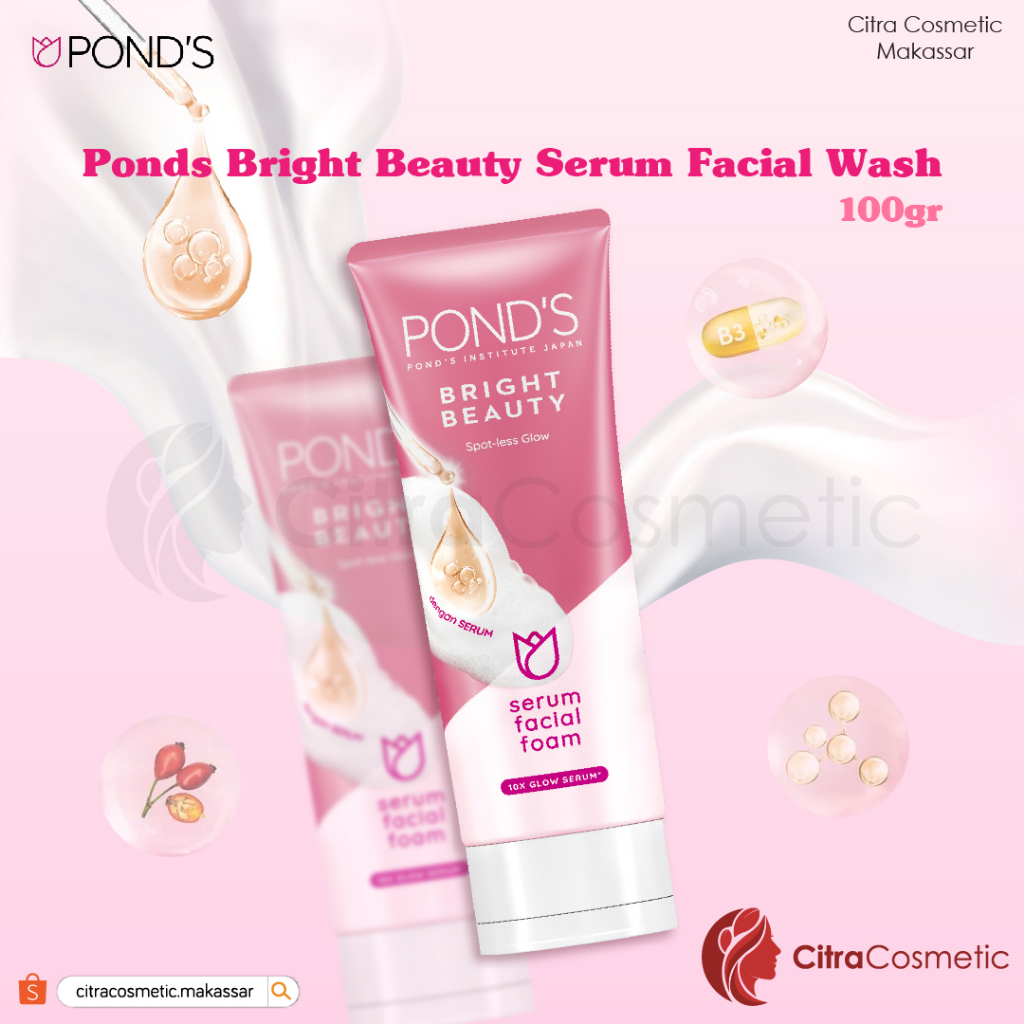 Ponds Bright Beauty Foam 100 Gr | 50 Gr