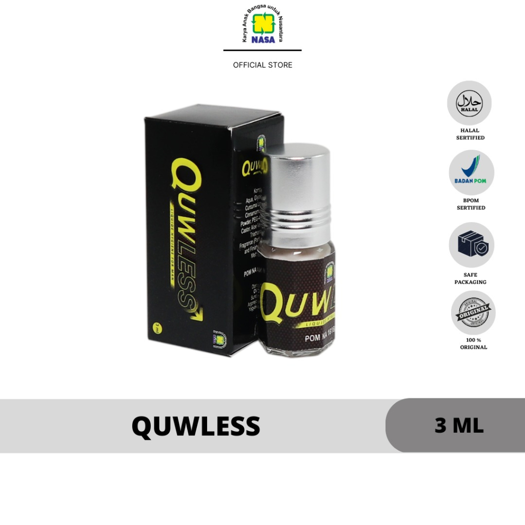 QUWLESS Liquid Hygiene For Men Obat Kuat Pria Dewasa