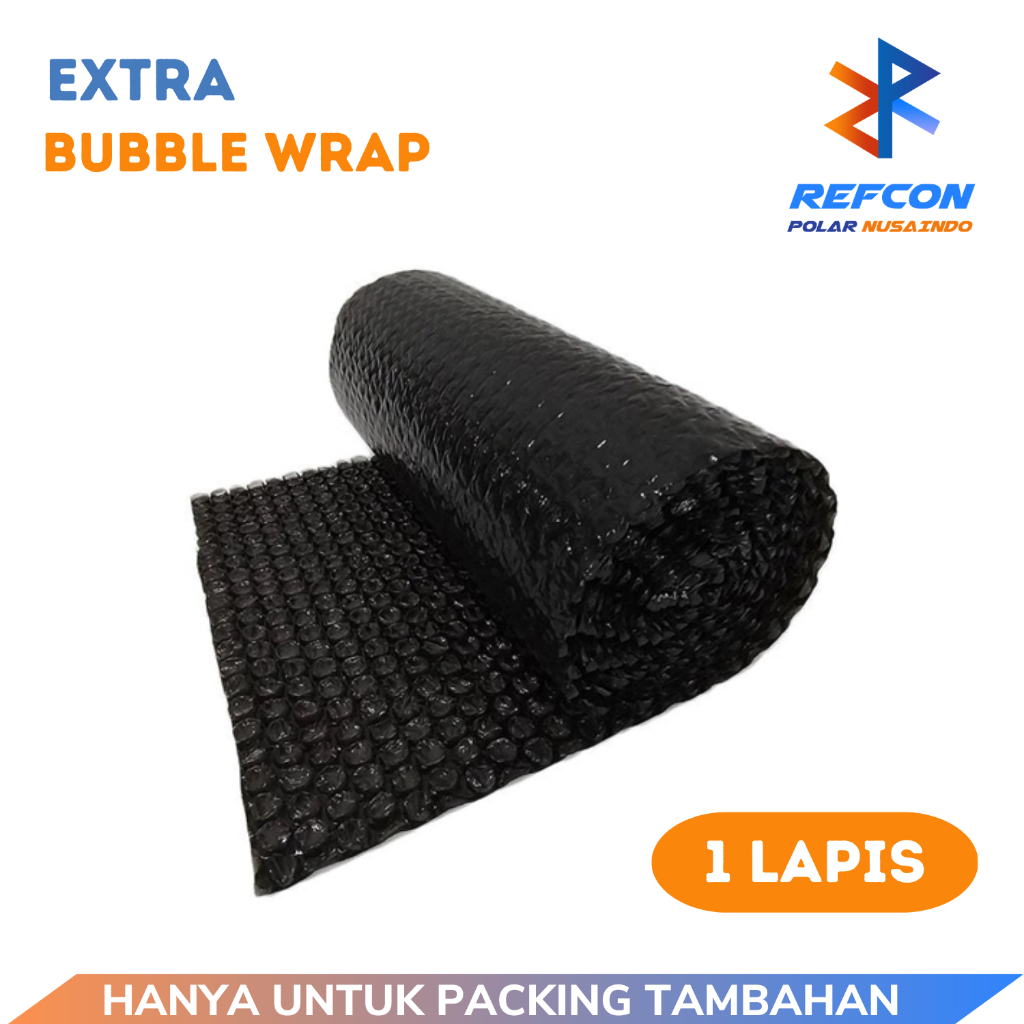 

Extra Bubble Wrap Untuk Packing Lebih Aman Tambahan 1 Lapis