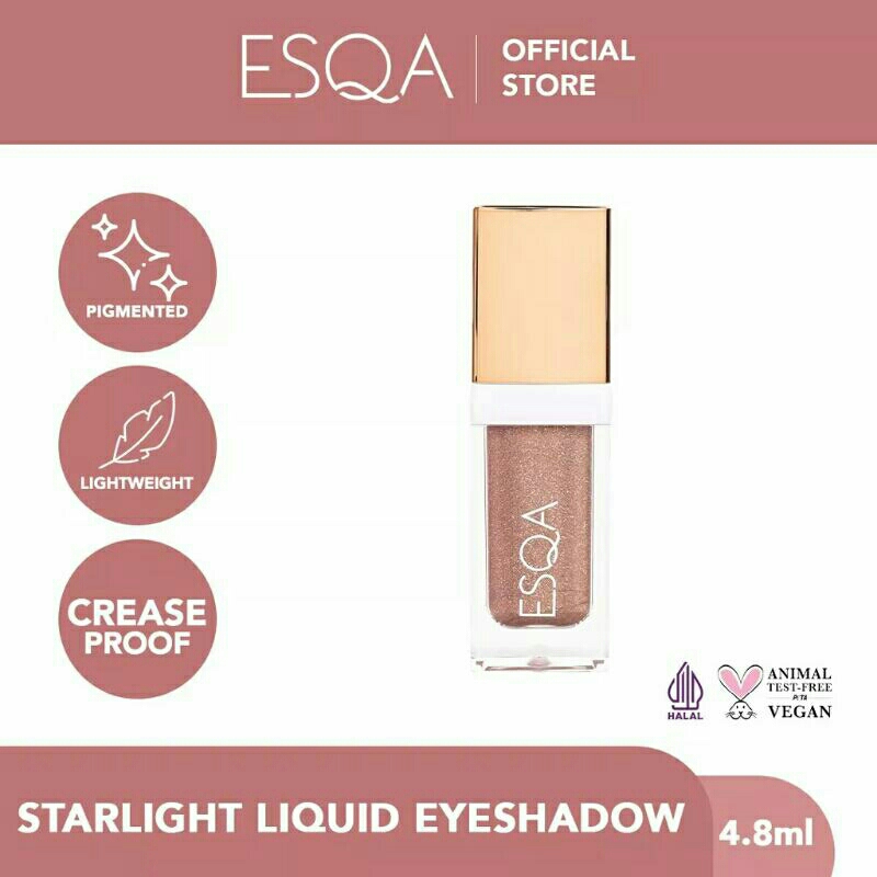 Esqa Starlight Liquid Eyeshadow 4.8 ml (Mercury)