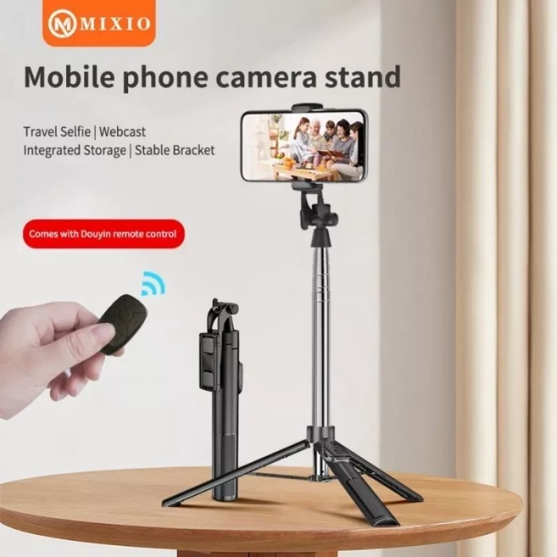 A35 Tripod Tongsis Stabilizer Bluetooth Remote HP Handphone universal 1.6M
