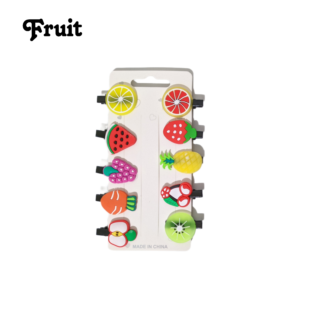 Jepit Rambut Anak 10 in 1 l Jepit Rambut Korea l Hair Pin Rambut l Hair Clips