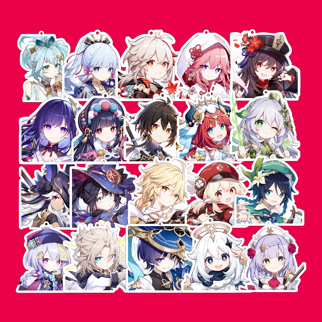 Sticker Anime Genshin Impact Awet + Anti Air