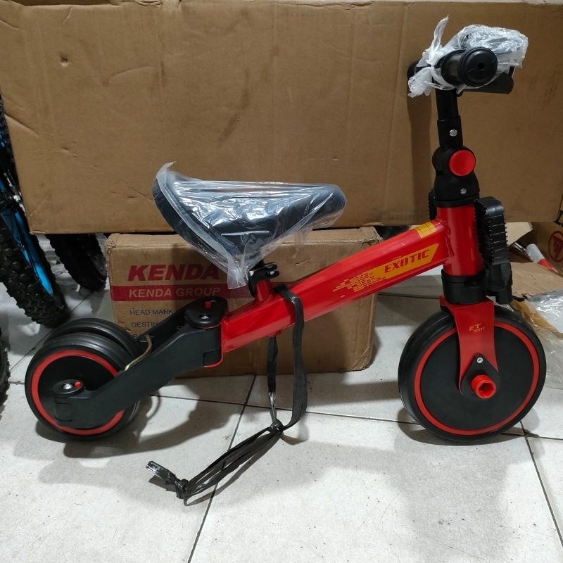 Balance Bike / Push Bike / Sepeda Keseimbangan / Exotic ET-709 Model Stir Dorong/ET-5511