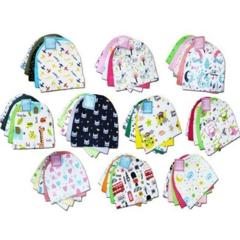 TOPI BAYI CARTER ISI 5 PCS IMPORT (5 IN 1) KUPLUK BAYI NEW BORN PREMIUM