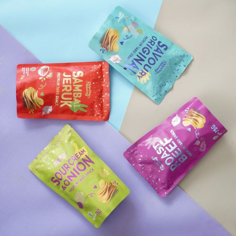 Chip Chip Hooray Keripik Talas / Cemilan Snack Taro
