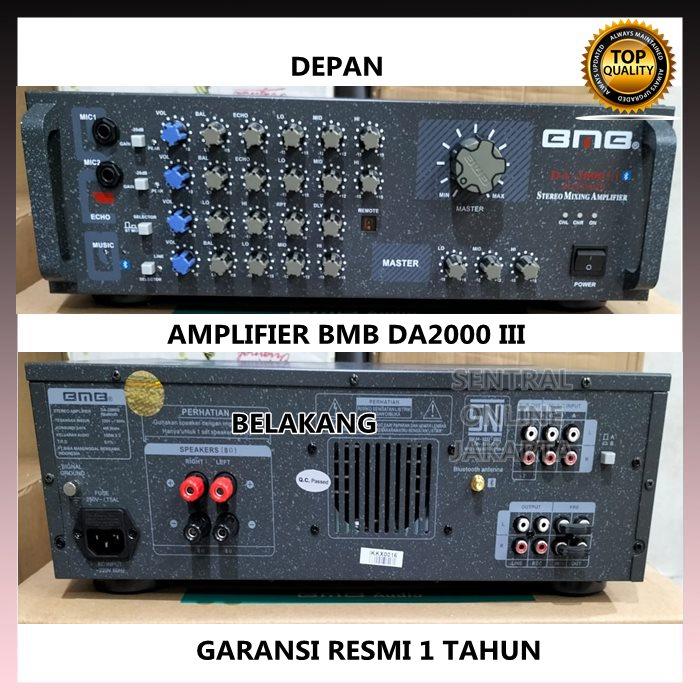 AMPLIFIER BMB DA 2000 III DA2000 III DA-2000 ORIGINAL POWER BLUETOOTH