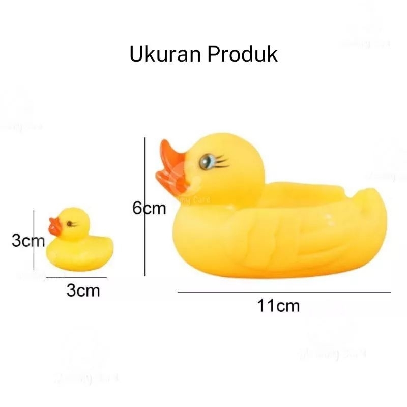 JOFESTORE88 X FerenHongXia MAINAN BEBEK BERENANG 1 SET ISI 4 PCS MAINAN MANDI ANAK ANAK