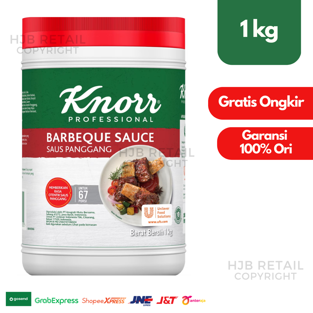 

Knorr Barbeque Sauce / Saus Panggang BBQ 1kg