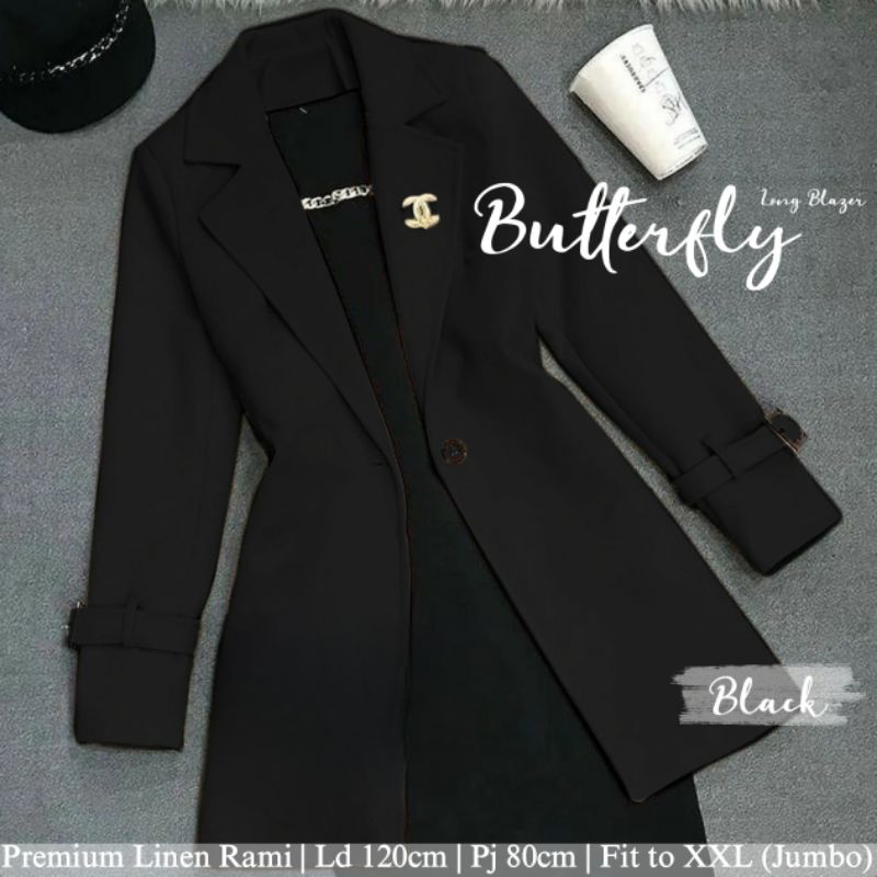 BUTTERFLY BLAZER WANITA TERBARU