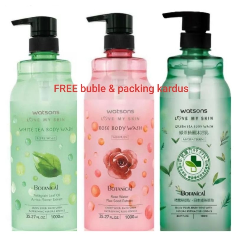 Watsons body wash 1 liter 1000ml