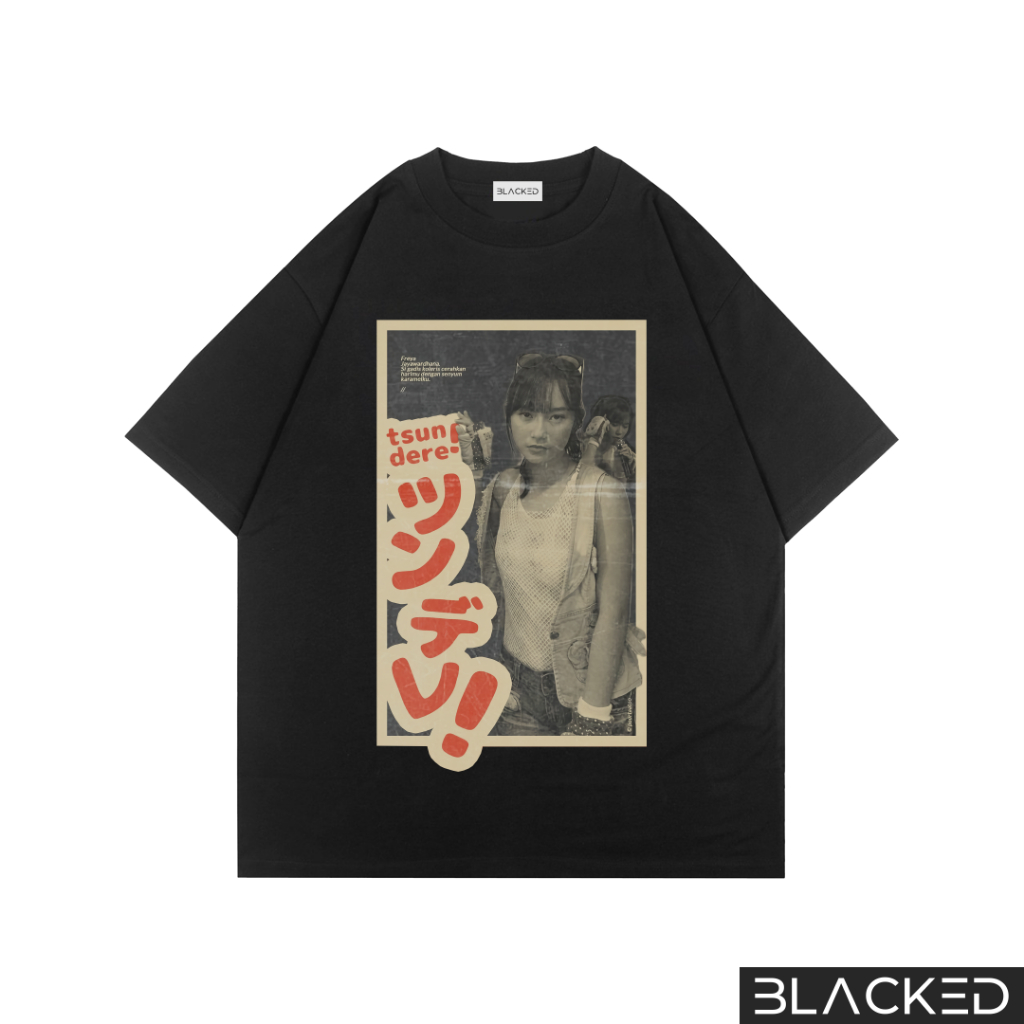 Ready Stock - Baju Tshirt KAOS FREYA JAYAWARDANA JKT48 OVERSIZE / STONEWASH / OVERSIZED WASHED TEES 