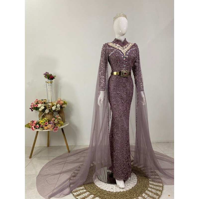 GAUN KEBAYA NIKAH MODEREN