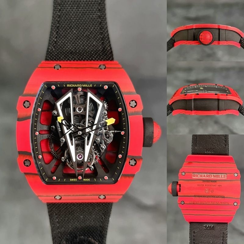 Jam tangan RM 27-03 Black Rafael Nadal BBR Factory Automatic Swiss fullset